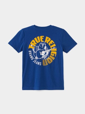 3922 True Religion Circle Trbj Seal T Shirts | 0981-KOEDW