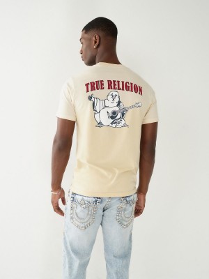 6612 True Religion Buddha Logo T Shirts | 4269-OYDIN