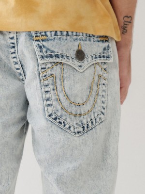 BEACHED OUT True Religion Ricky Super T Stitch Straight Jeans | 0361-IBCAG