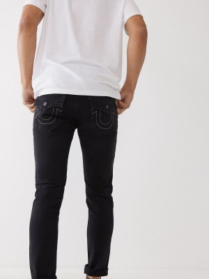 Body Rinse Black True Religion Rocco Skinny Jeans 32" | 6108-RWDUQ