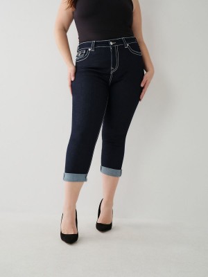 Body Rinse True Religion Jennie Big T Curvy Skinny Crop Jeans | 2785-FPCTI