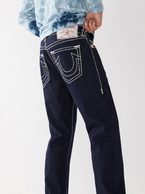 Body Rinse True Religion Ricky Super T Stitch Straight Jeans | 7209-AJOIZ