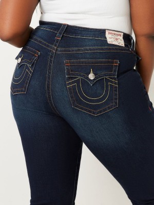 DARK WASH MUDDY WATERS True Religion Plus Becca Bootcut Jeans | 2395-SAONT