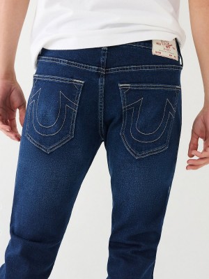 Dark Artic True Religion Rocco Skinny Jeans | 8574-YQKCZ