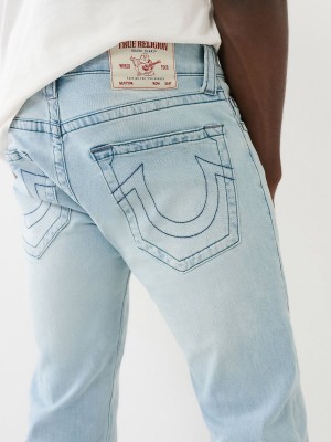 Dynamism Light Wash True Religion Rocco Single Need Skinny Jeans 32" | 5982-DZXTQ