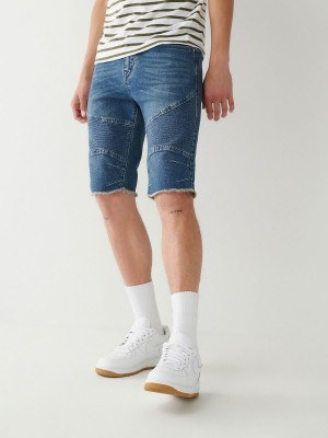 HZVM True Religion Rocco Moto Shorts | 2741-ANFRL