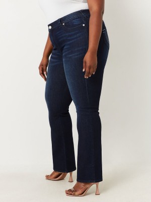 Heather True Religion Plus Becca High Rise Bootcut Jeans | 2169-MVEGK