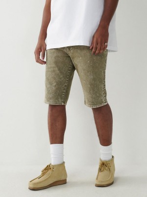 KALAMATA/WINTERWHITE True Religion Rocco Skinny Shorts | 1509-QSJZX