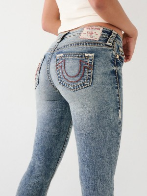 Khivai True Religion Becca Super T Stitch Bootcut Jeans | 5982-ZUOQV