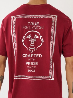 Redwood True Religion Buddha Logo T Shirts | 4670-ZEGDO