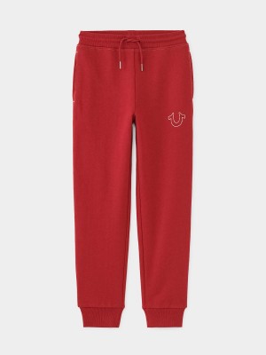 Ruby Red True Religion Boys Stitch Jogger | 9517-RGBIY