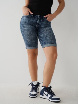 Sensation True Religion Riley Knee Shorts | 5194-ABNOH