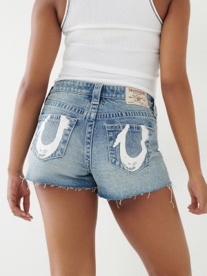 Wind Song True Religion Maisie Shorts | 4980-PIOKH