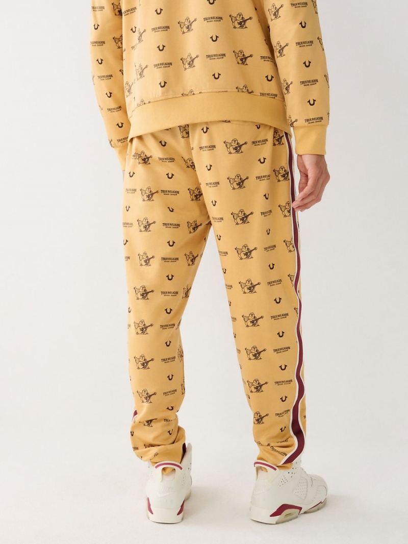 7474 True Religion Monogram Track Pants | 7941-XCNFY