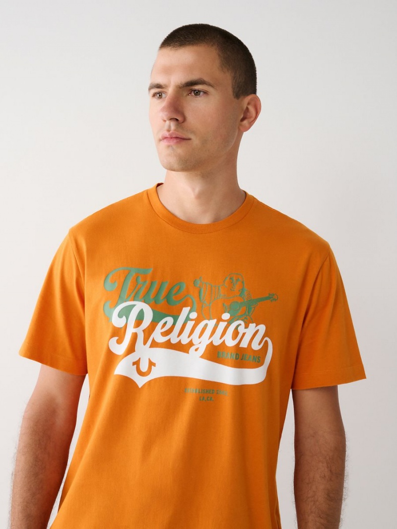 8018 True Religion Buddha Relaxed T Shirts | 9065-PNZTR