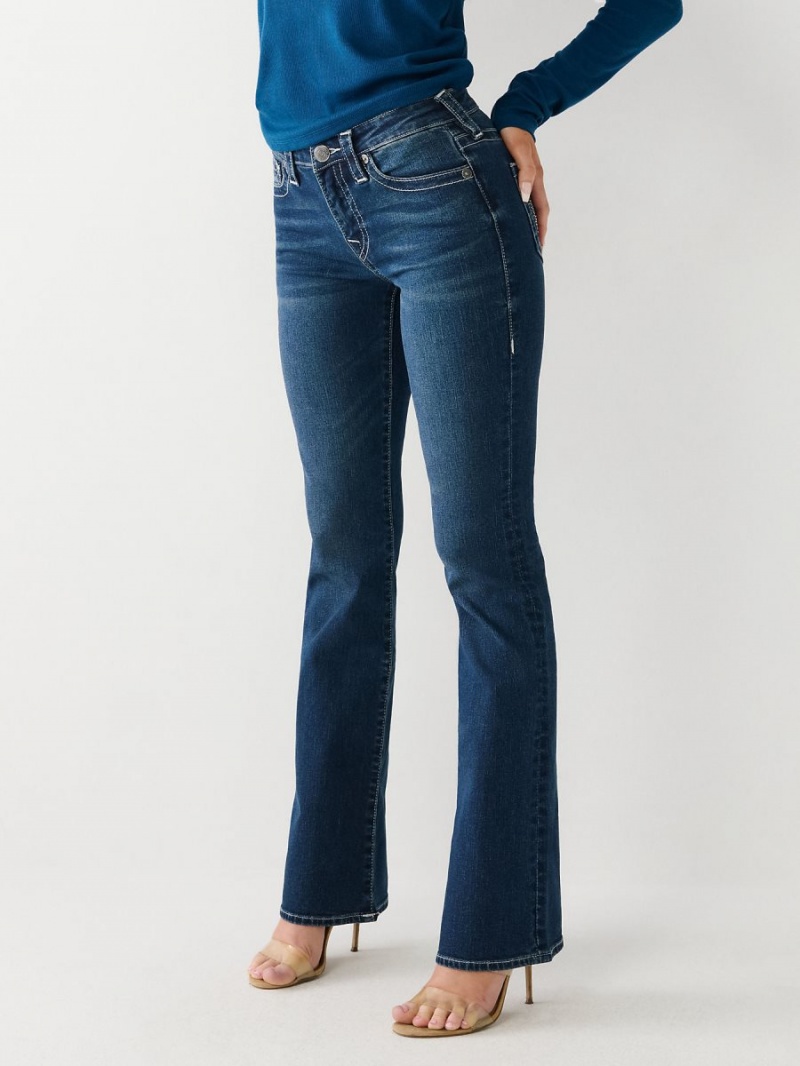 Above The Cut True Religion Becca Bootcut Jeans | 0764-RKTDV