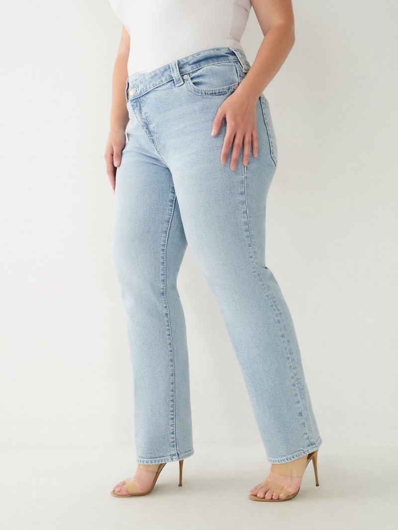 Angels Lullaby True Religion Ricki Crossover Relaxed Jeans | 4965-CUQOF