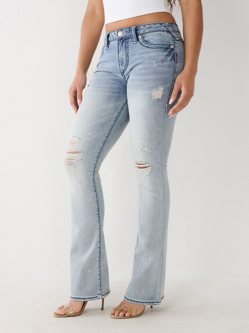 Aquarius True Religion Becca Big T Stitch Bootcut Jeans | 1892-ARNVX