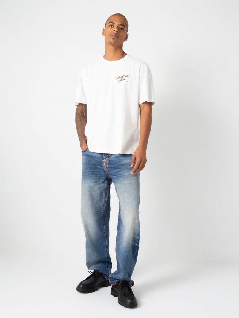 Athens Wash True Religion Sebastien Ami X Sami Jeans Super T | 6098-LAIGM