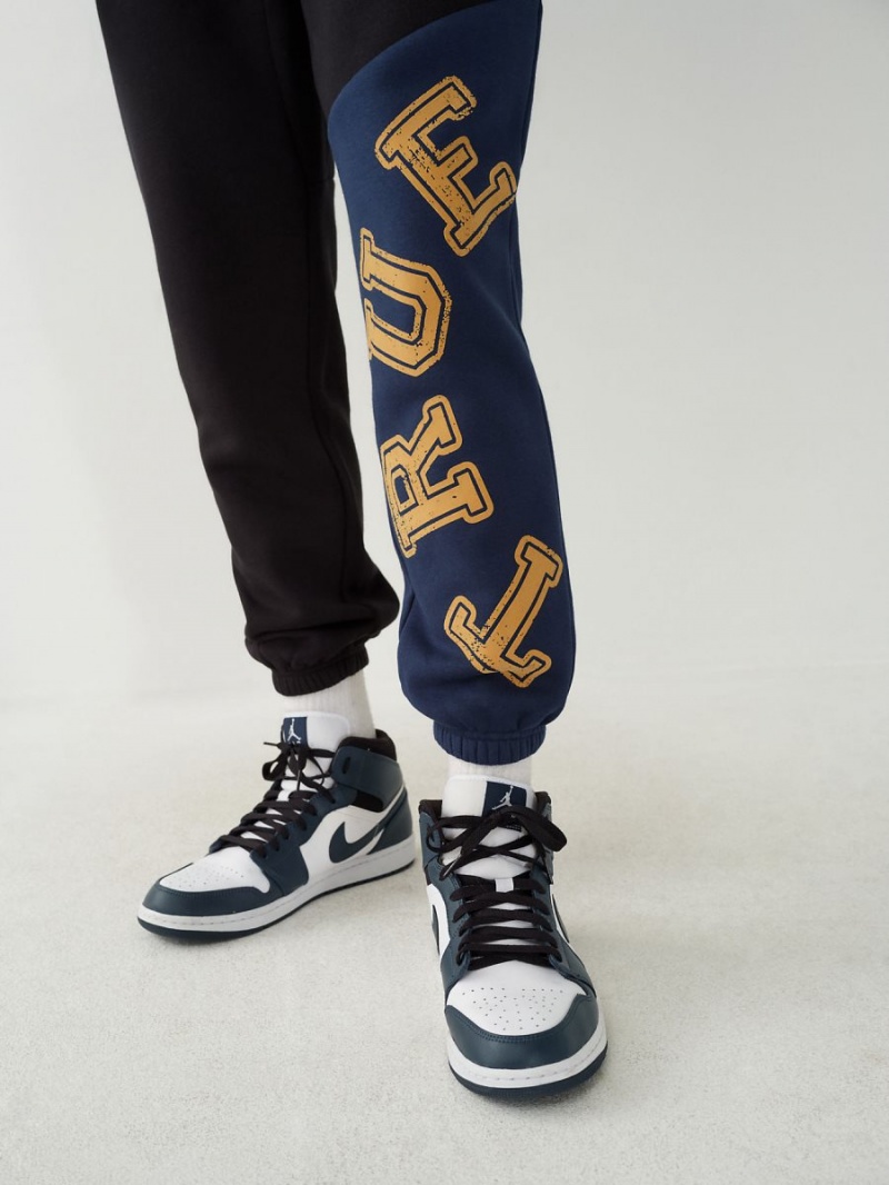 Black True Religion Logo Jogger | 0426-JIQCL