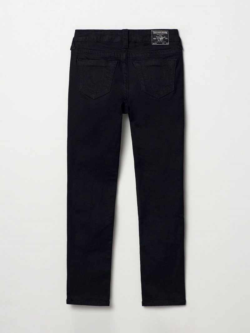 Body Rinse Black True Religion Boys Rocco Jeans | 9134-PGLHO