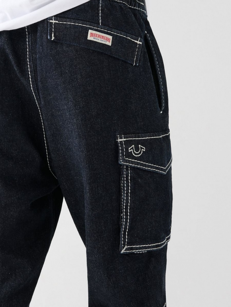 Body Rinse True Religion Big T Denim Cargo Jogger | 9632-ULXSC