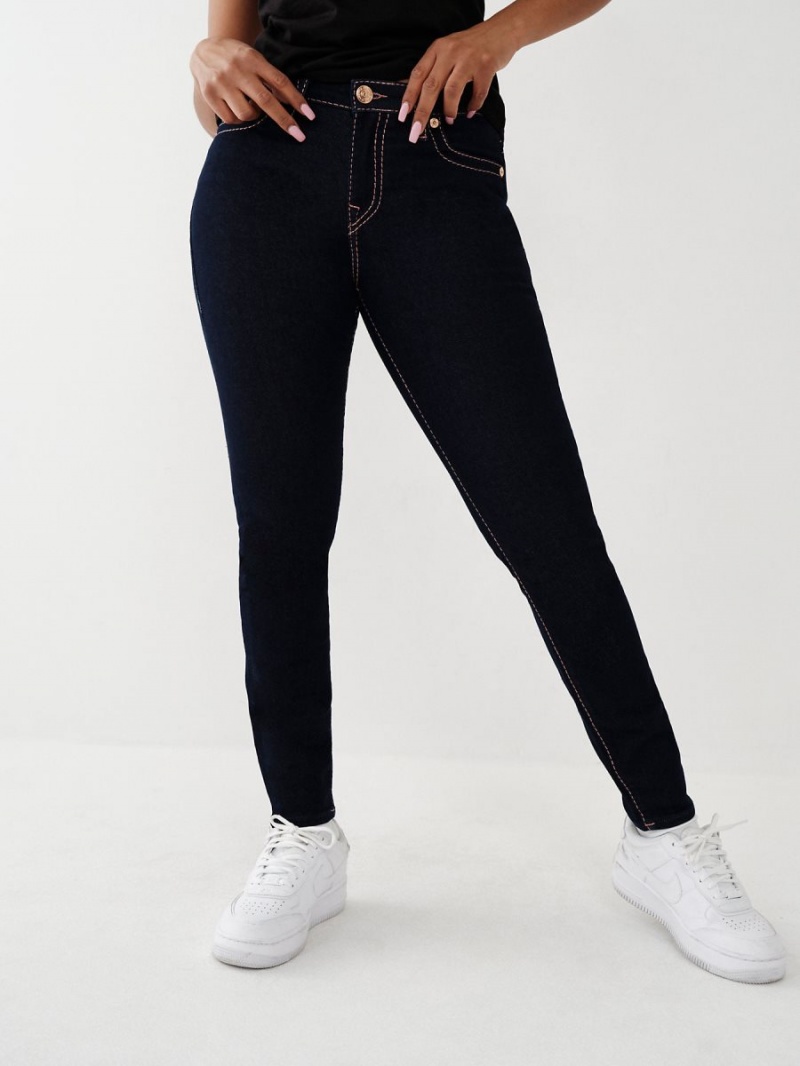 Body Rinse True Religion Jennie Big T Curvy Skinny Jeans | 0786-DNZKQ