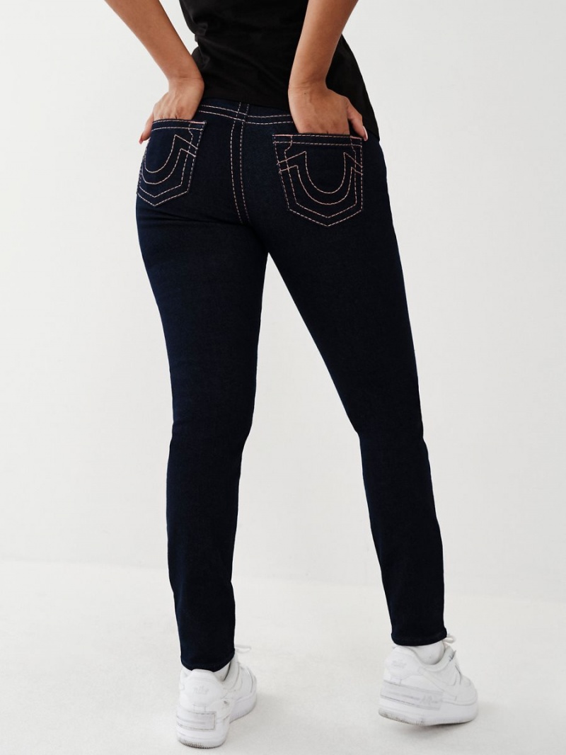 Body Rinse True Religion Jennie Big T Curvy Skinny Jeans | 0786-DNZKQ