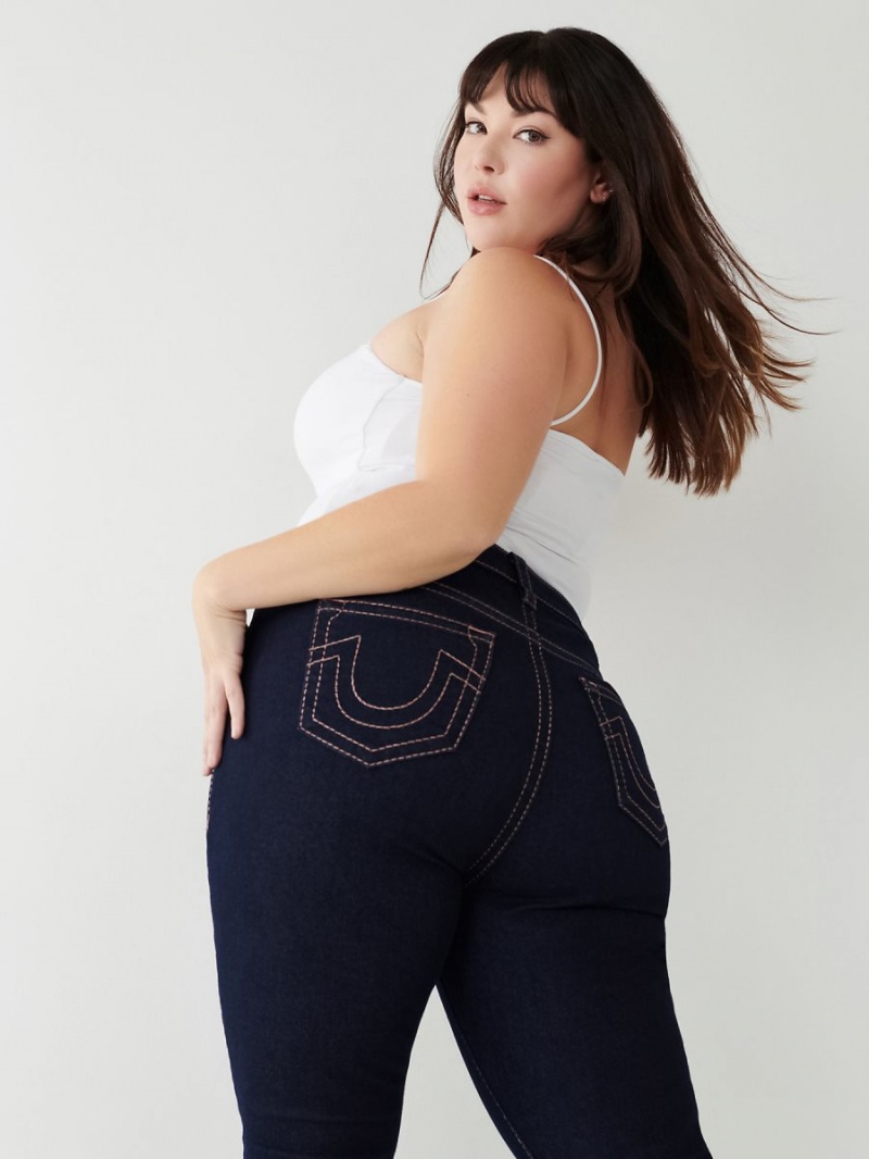 Body Rinse True Religion Jennie Big T Curvy Skinny Jeans | 0786-DNZKQ