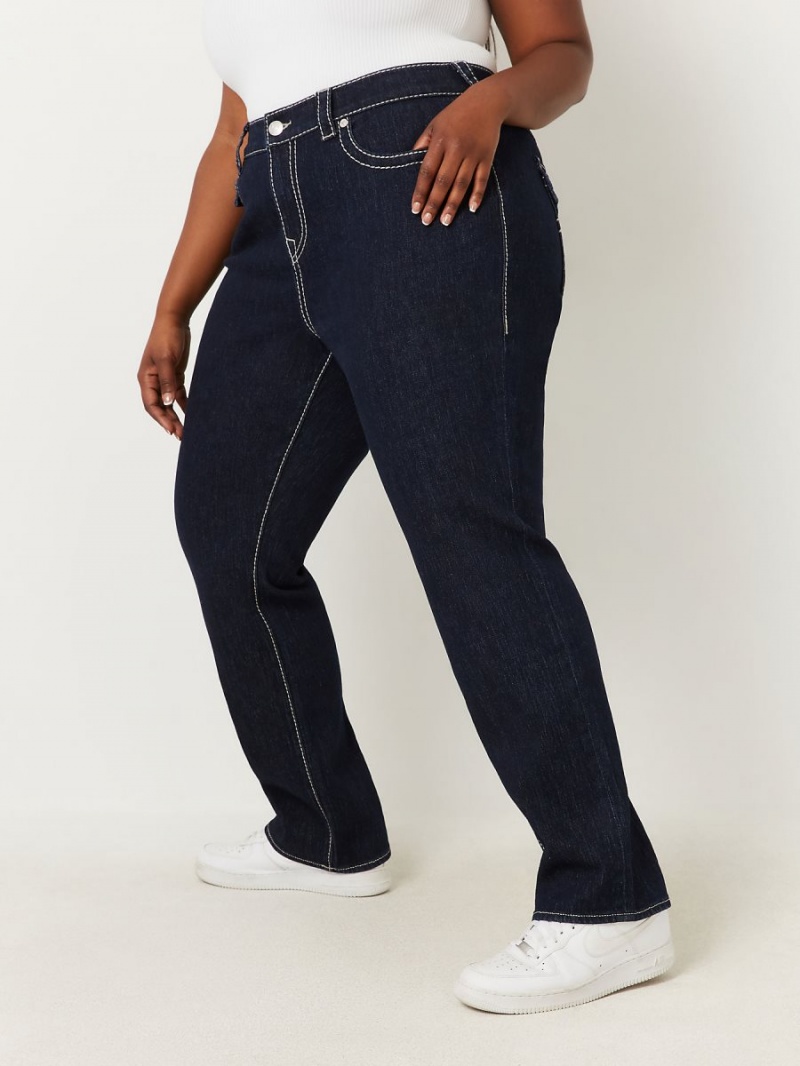 Body Rinse True Religion Plus Ricki Lurex Big T Relaxed Jeans | 3278-JKRLV