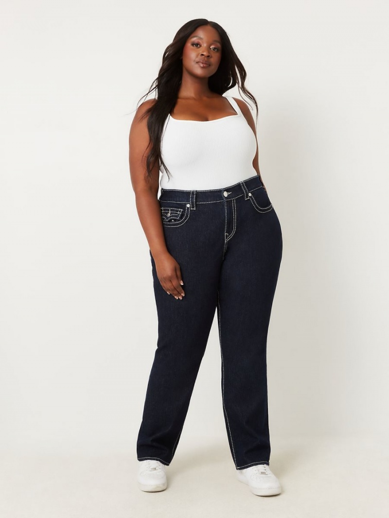 Body Rinse True Religion Plus Ricki Lurex Big T Relaxed Jeans | 3278-JKRLV