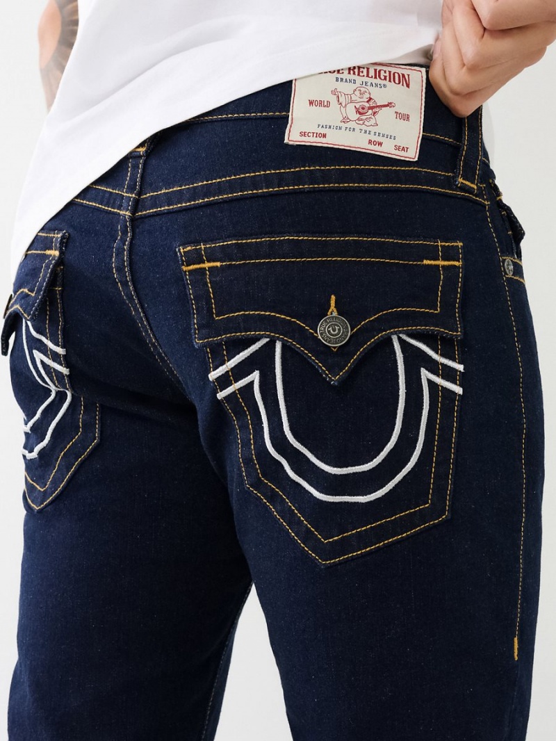 Body Rinse True Religion Ricky Lurex Straight Jeans | 7512-QBZPM