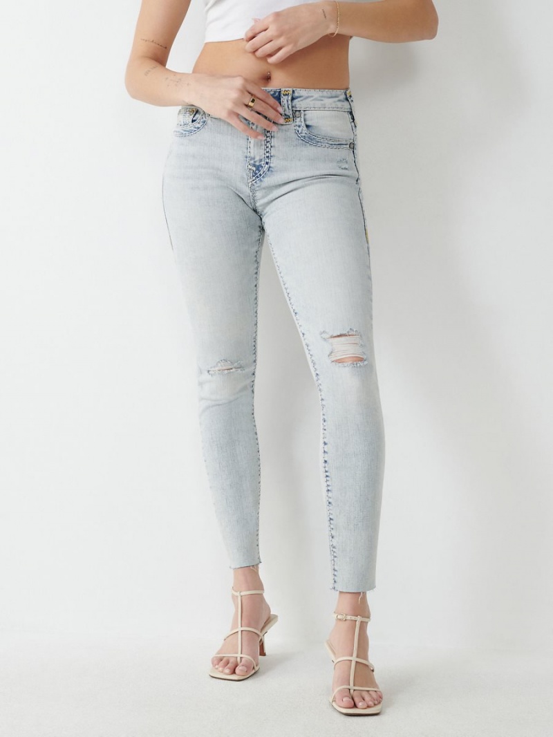 CALM TIDES True Religion Jennie Super T Curvy Skinny Jeans | 8732-LYTRU