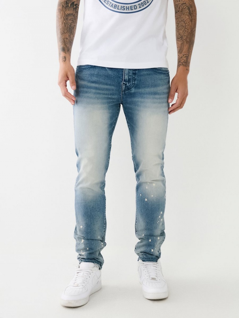 Casablanca Medium Wash True Religion Rocco Skinny Jeans 32\