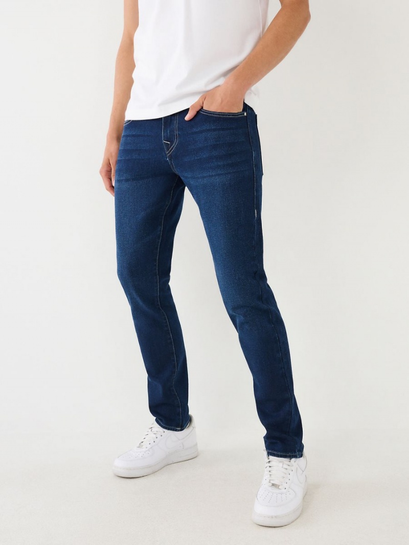 Dark Artic True Religion Rocco Skinny Jeans | 8574-YQKCZ