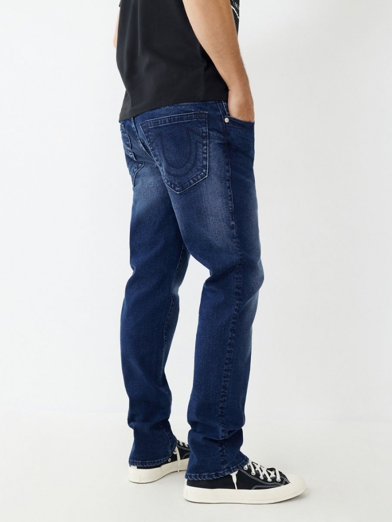 Dark Indigo Blaster True Religion Geno Slim Jeans | 4391-LZYFK