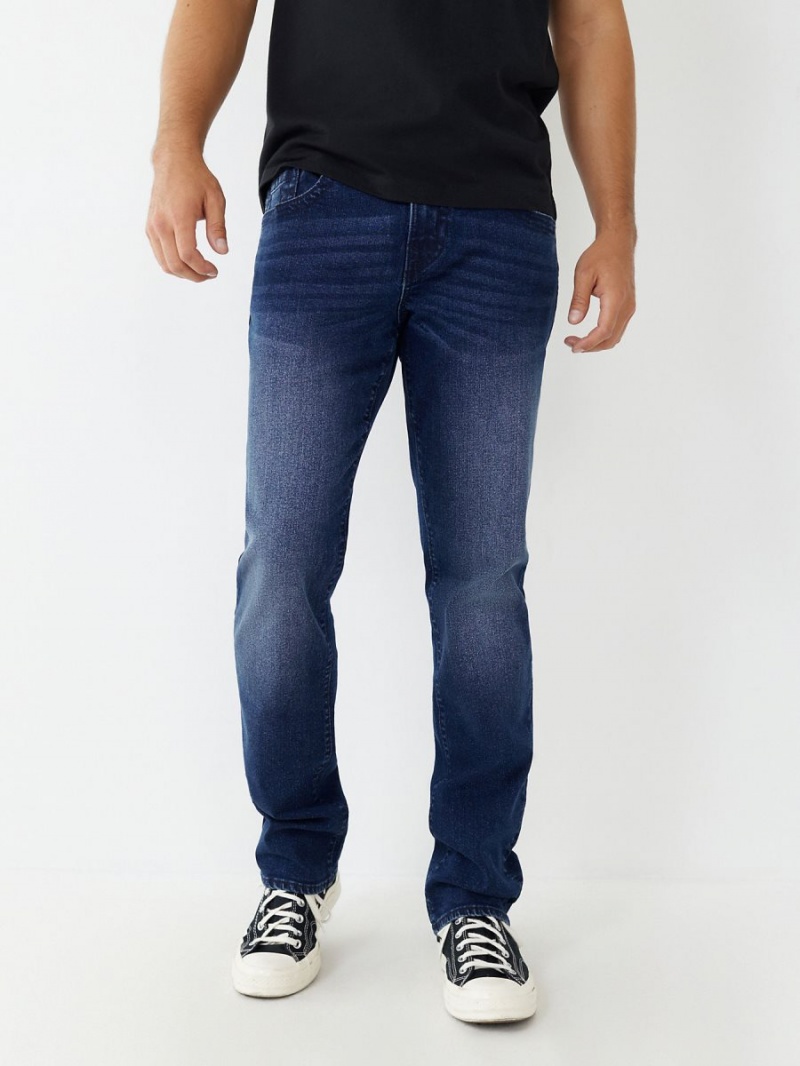 Dark Indigo Blaster True Religion Geno Slim Jeans | 4391-LZYFK