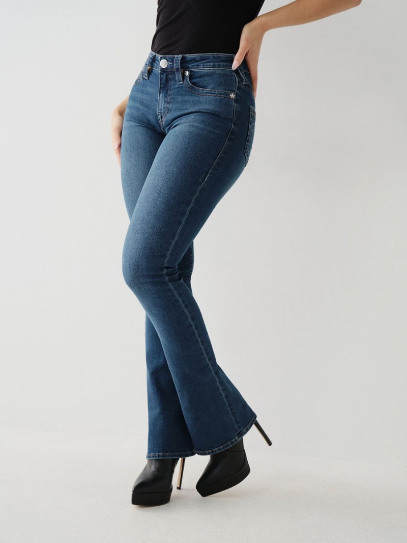 Day Dream Dark Wash True Religion Becca Bootcut Jeans | 4629-YTONU