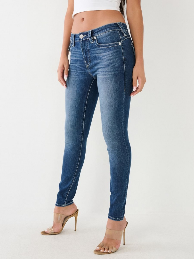 Diamond Valley True Religion Jennie Mid-rise Skinny Jeans | 7254-GMXDA