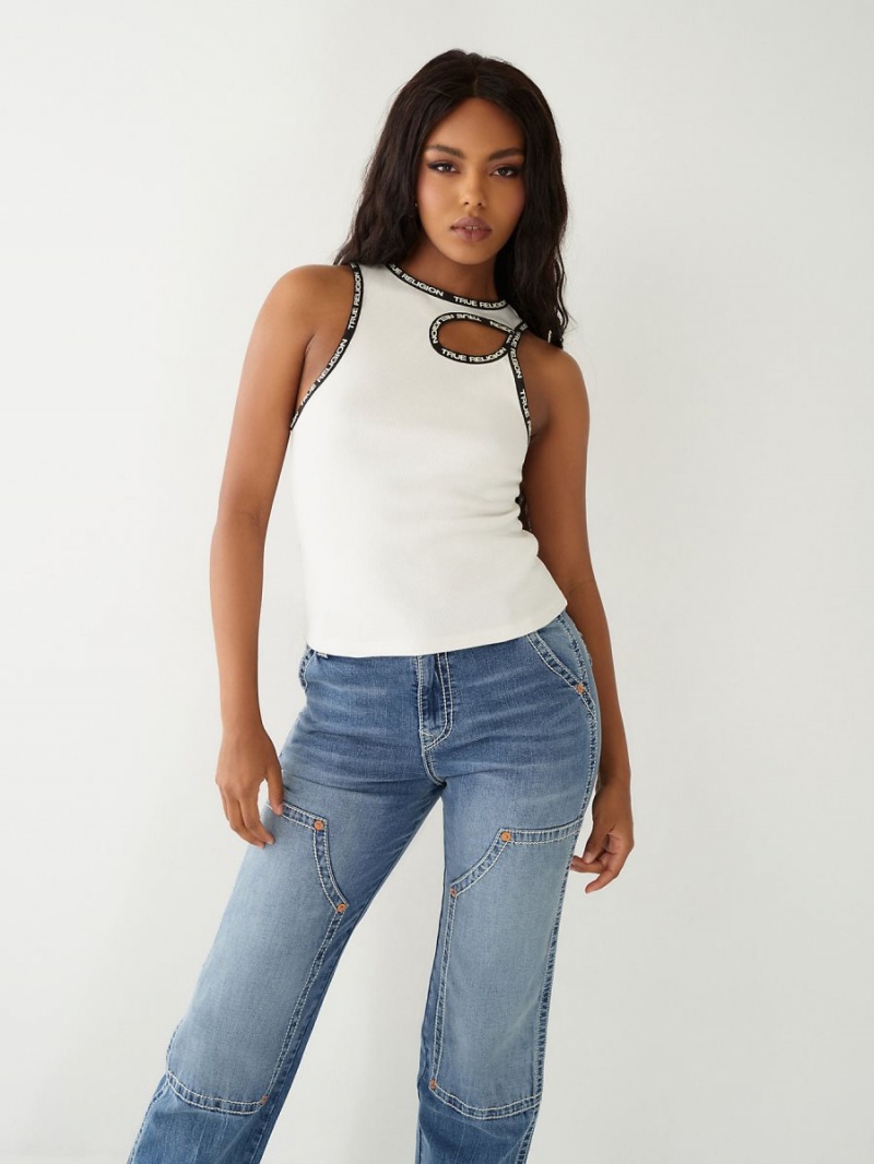 EGRET True Religion Cut Out Tanks | 1392-OSGYX