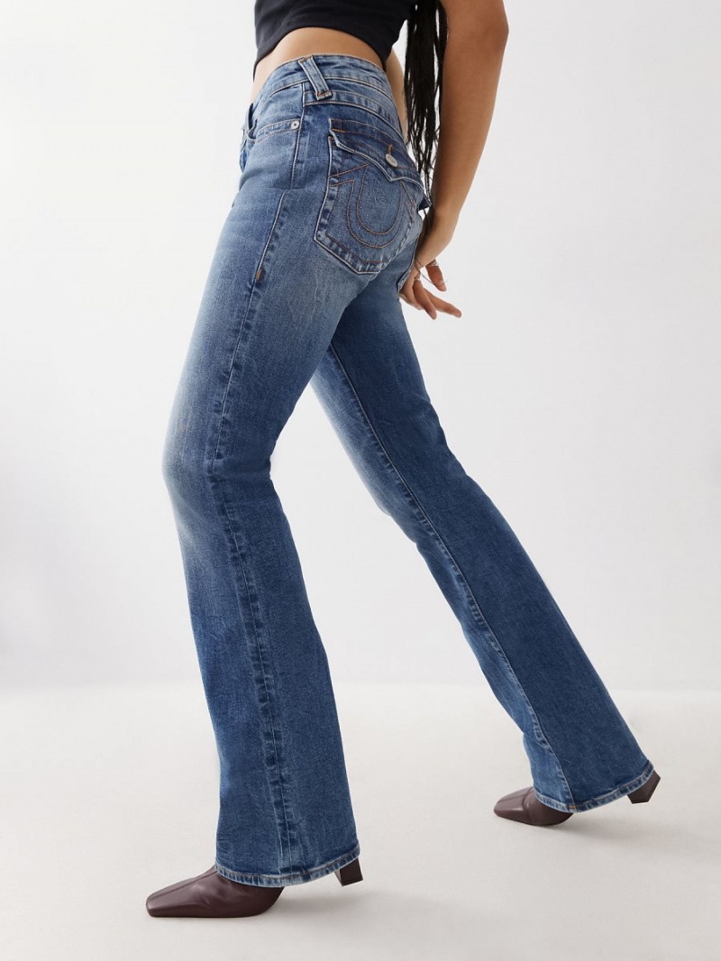 GHOST WAVE True Religion Becca Bootcut Jeans | 2896-ELTIY