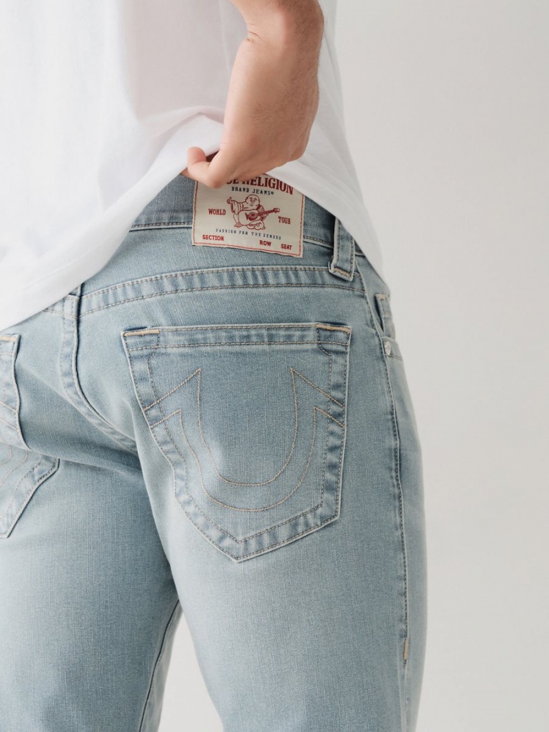 HZQL True Religion Ricky Straight Jeans | 5296-LGOZK