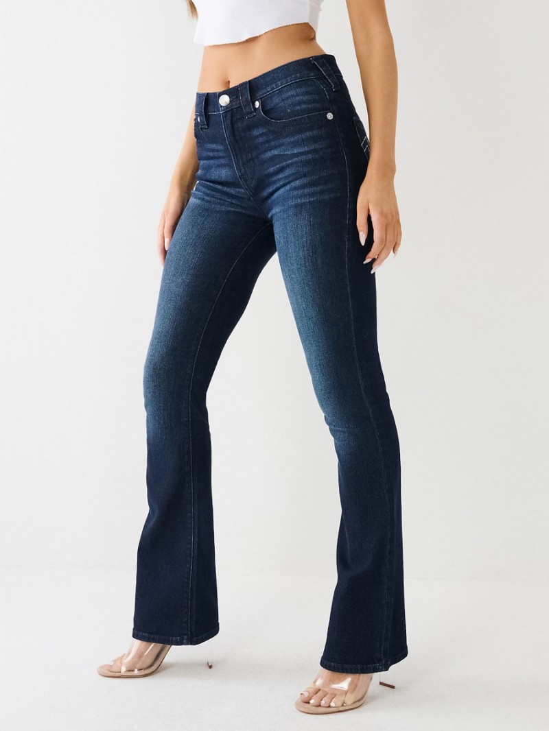 Heather True Religion Becca High Rise Bootcut | 9874-YCKVW