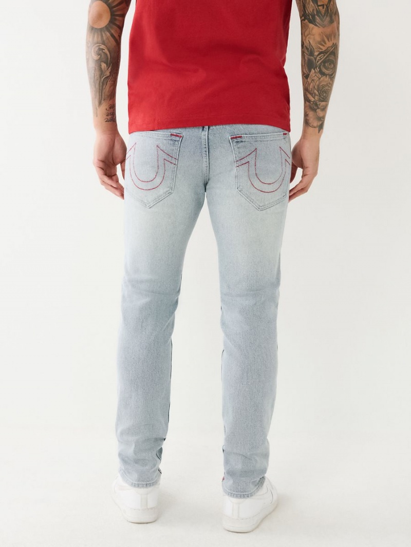 IBQL True Religion Rocco Single Needle Skinny Jeans | 6253-RNKAJ