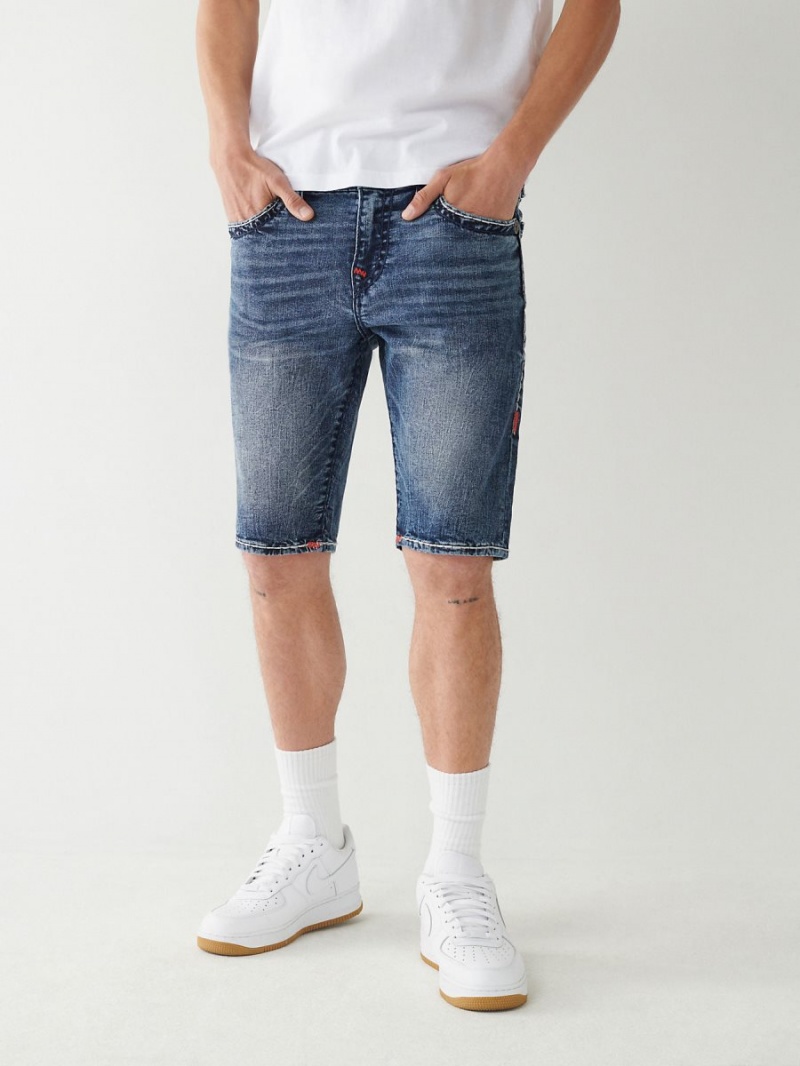 ICVD True Religion Ricky Super T Stitch Straight Shorts | 1960-RSVKZ