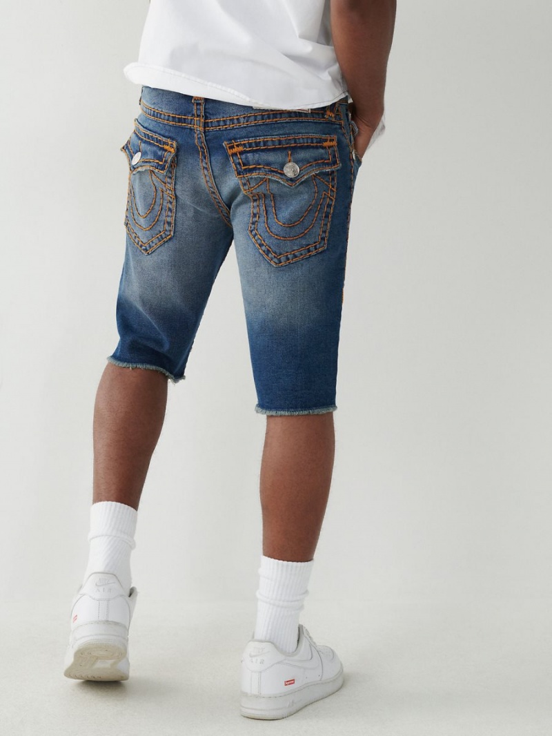 IDCM True Religion Ricky Super T Stitch Straight Shorts | 6105-FCKWM