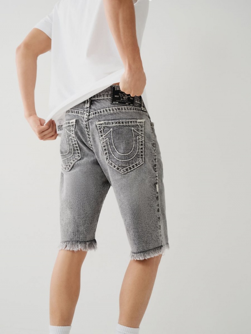 IDNG True Religion Ricky Super T Stitch Straight Shorts | 1467-MZOAL