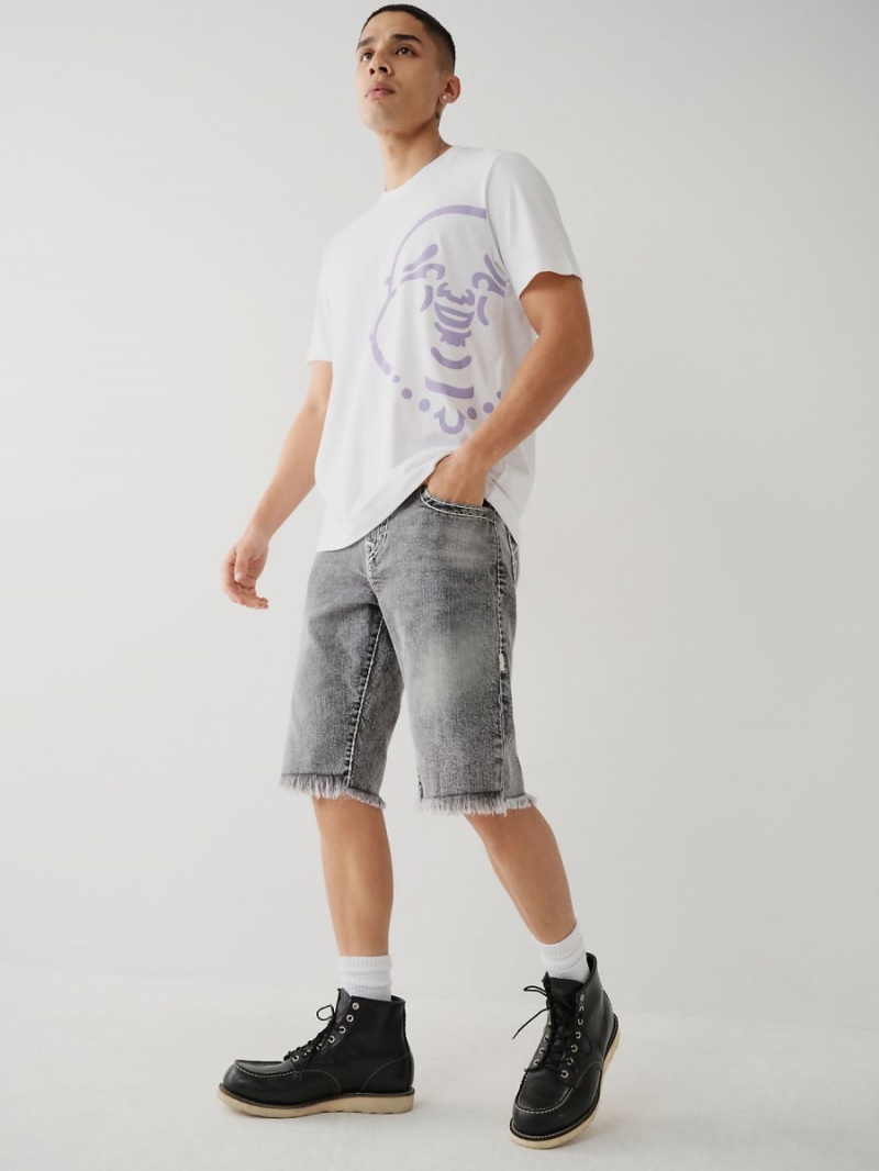 IDNG True Religion Ricky Super T Stitch Straight Shorts | 1467-MZOAL