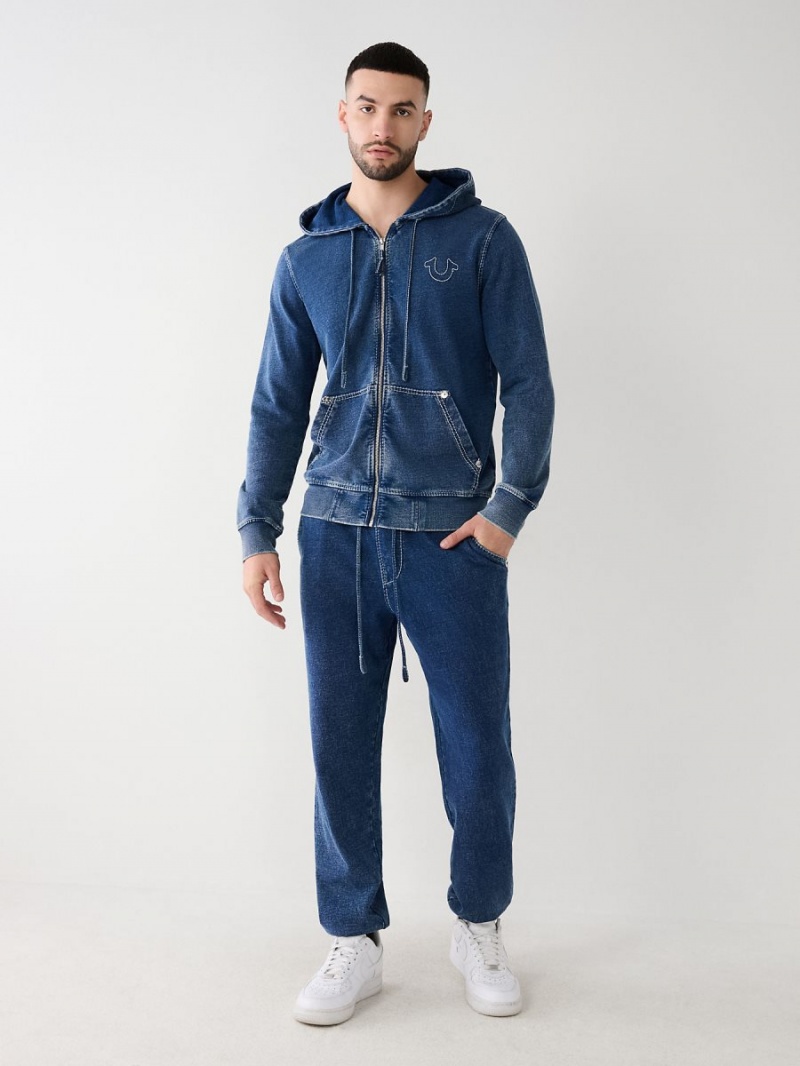 Indigo True Religion Indigo Big T Jogger | 0128-KYVIZ