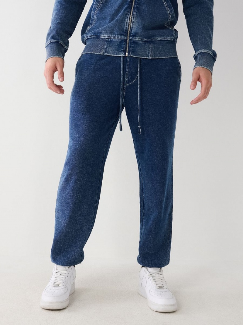 Indigo True Religion Indigo Big T Jogger | 0128-KYVIZ